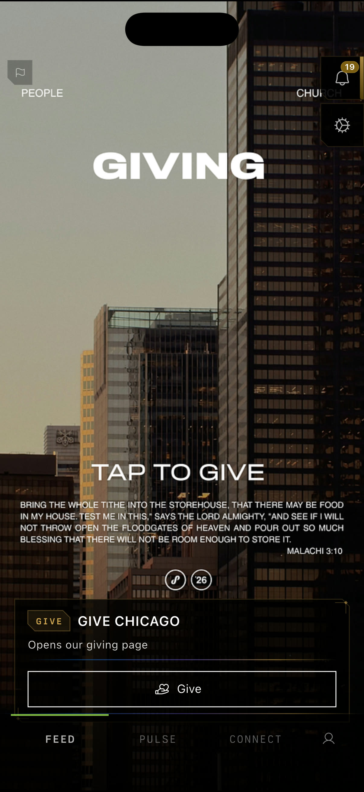 their giving